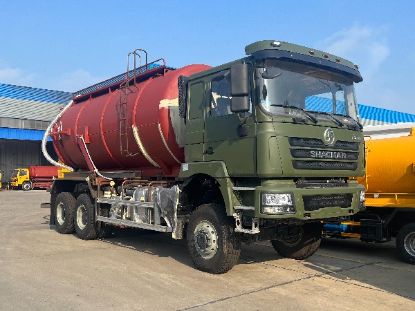 SHACMAN F3000 Vacuum Sewage Suction Truck Sanitation Truck